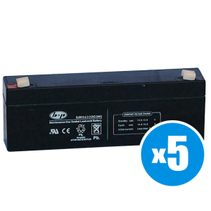 B&P - 5άδα Μπαταρίες 12V 2.3Ah