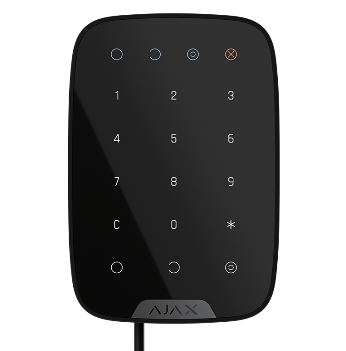AJAX - KEYPAD FIBRA BLACK