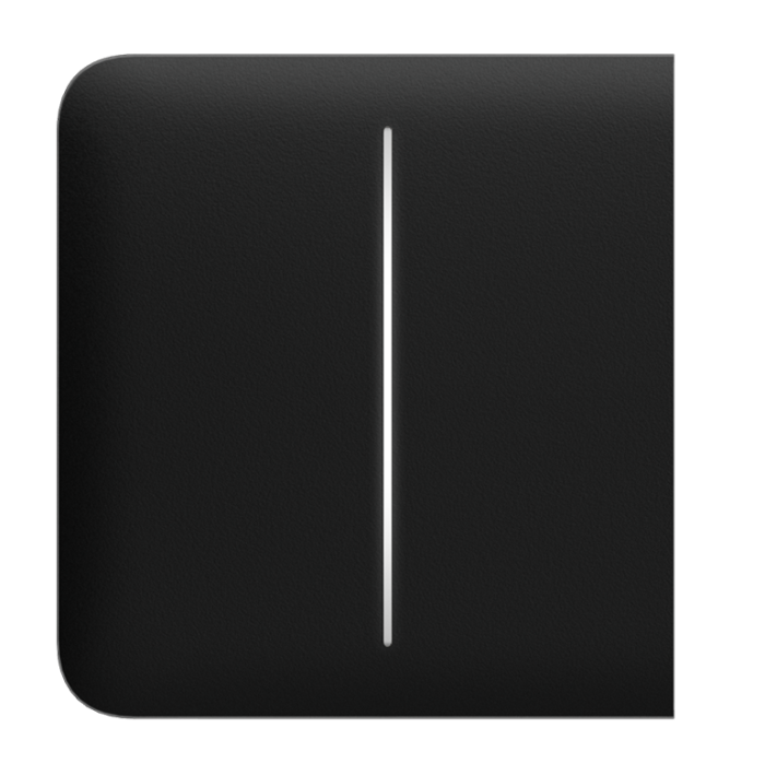 AJAX - SIDE BUTTON (2-GANG) BLACK