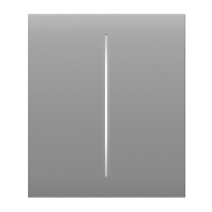 AJAX SYSTEMS - CENTER BUTTON (2-GANG) FOG