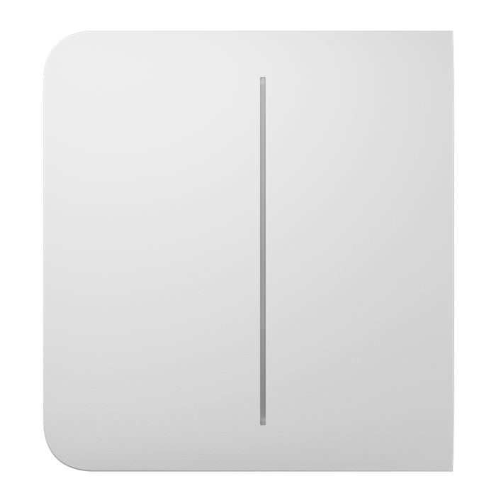 AJAX - SIDE BUTTON (2-GANG) WHITE