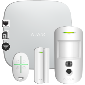 AJAX - STARTER KIT CAM WHITE