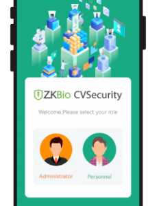 ZK TECO - ZKBioCVSecurity Admin Mobile App - 1 user