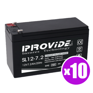 PROVIDE - 10άδες Μπαταρίες 12V 7.2AH