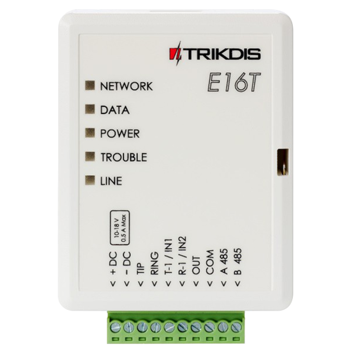 TRIKDIS - TRIKDIS - E16Τ