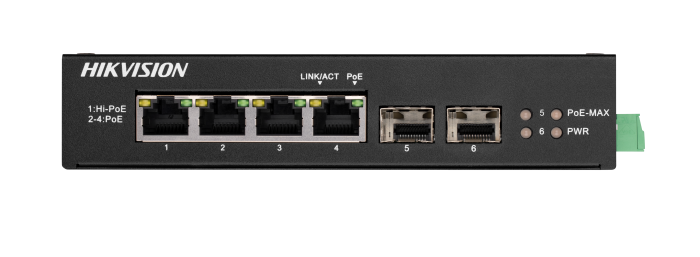 HIKVISION - DS-3T0506HP-E/HS