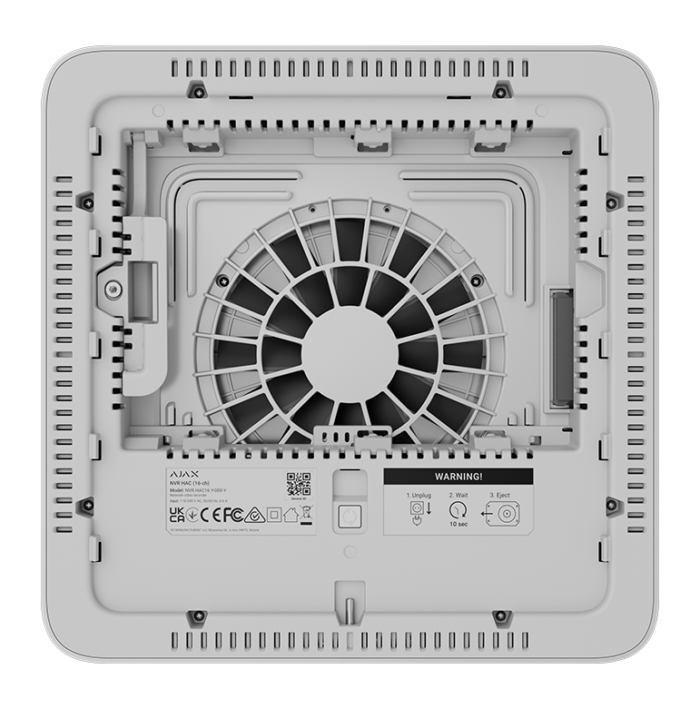AJAX - NVR HDC (16ch) WHITE - Image 2